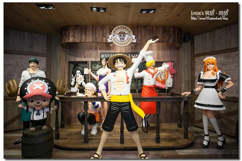 【台北大安區】日本官方海外第一間/全球獨家1:1真人比例公仔/大型千陽號迎賓．台灣航海王餐廳