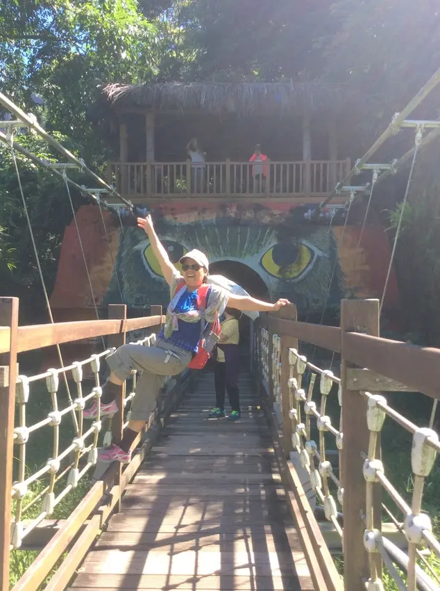 嘉義景點 [達娜伊谷吊橋]青山綠水任徜徉