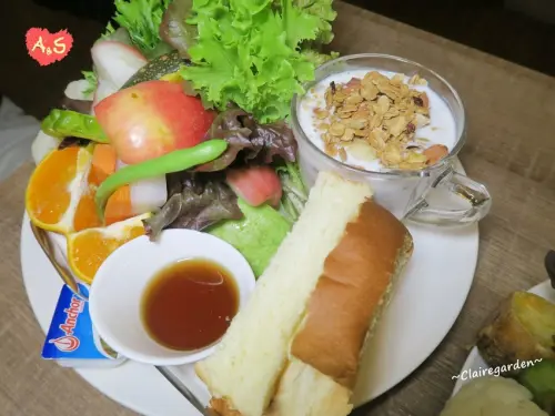 桃園 Mattina瑪堤那早午餐~我是一隻羊之超大蔬果份量早午餐