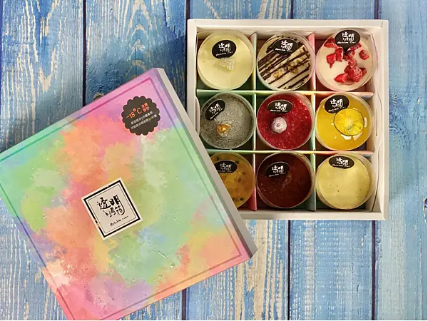 【桃園美食￭冷凍宅配】透明烤箱Reliable Oven￭九宮格禮盒 x 2.3吋獨享蛋糕，不論是優格乳酪蛋糕還是重乳酪，人氣熱銷口味一次擁有！║ 彌月試吃、彌月、宅配蛋糕