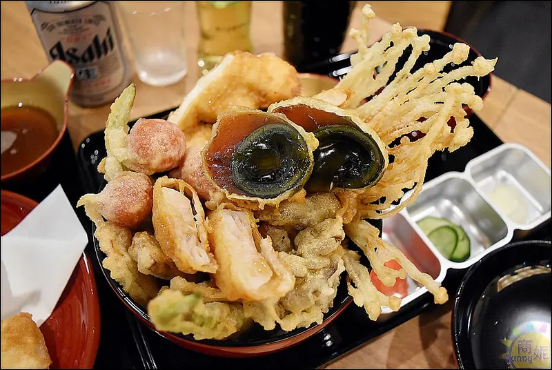 台中公益路美食。日本知名連鎖品牌台灣唯一分店。天婦羅專家丸德。客製化天婦羅丼疊疊樂一碗抵三碗大胃王最愛!!@sunny吃喝遊樂