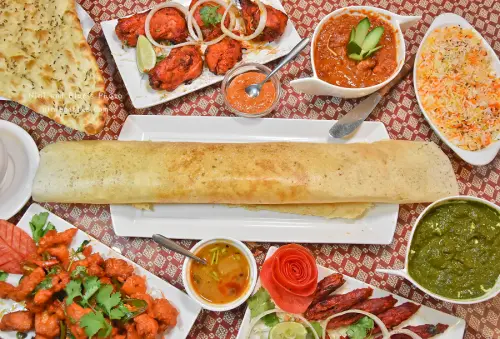 斯里印度 Sree India Palace 台中印度料理:瑪莎拉豆沙、鷹嘴豆沙拉炸餅- Nini and Blue 玩樂食記