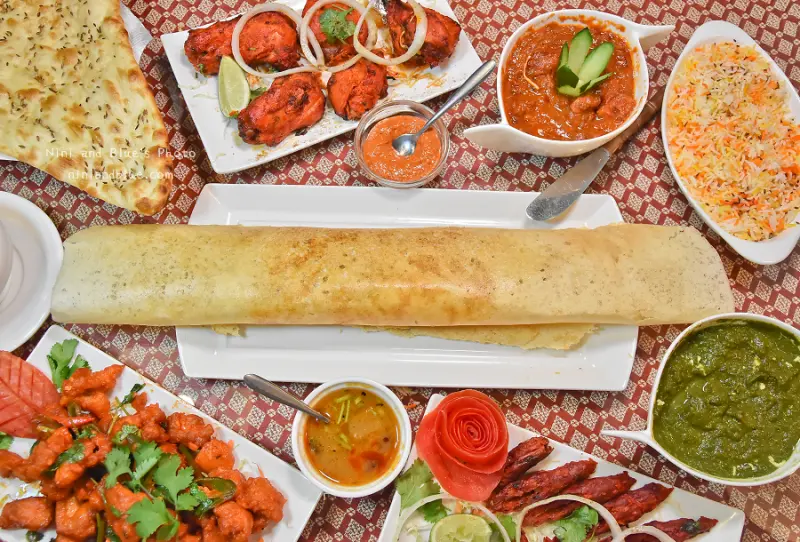 斯里印度 Sree India Palace 台中印度料理:瑪莎拉豆沙、鷹嘴豆沙拉炸餅- Nini and Blue 玩樂食記