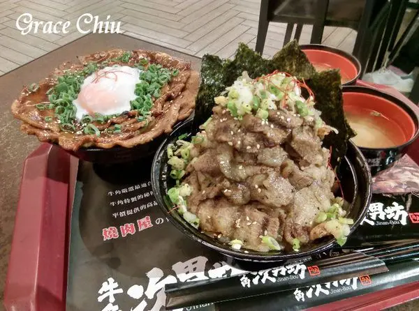 台北101美食街～牛角次男坊丼飯超推薦．八月堂可頌嚐鮮試