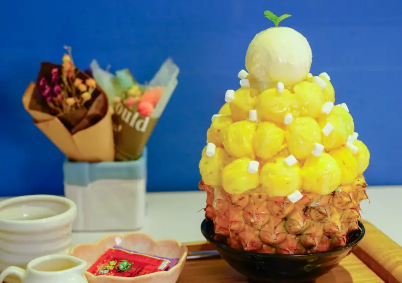 [高雄]冰塔B-TOD-份量超大!層層堆疊鳳梨冰! 賣翻天好吃好拍的鳳梨雷夢 鳳山雪花冰推薦 - 美食好芃友