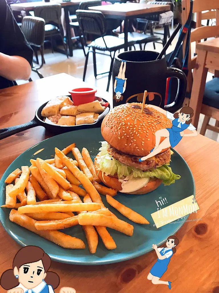 美食►桃園八德┃洋福•YANG FU┃漢堡/三明治/蛋捲餅/早午餐，平價CP高的早午餐！早餐就要吃得像國王一樣，近桃園愛買、武陵高中、IKEA