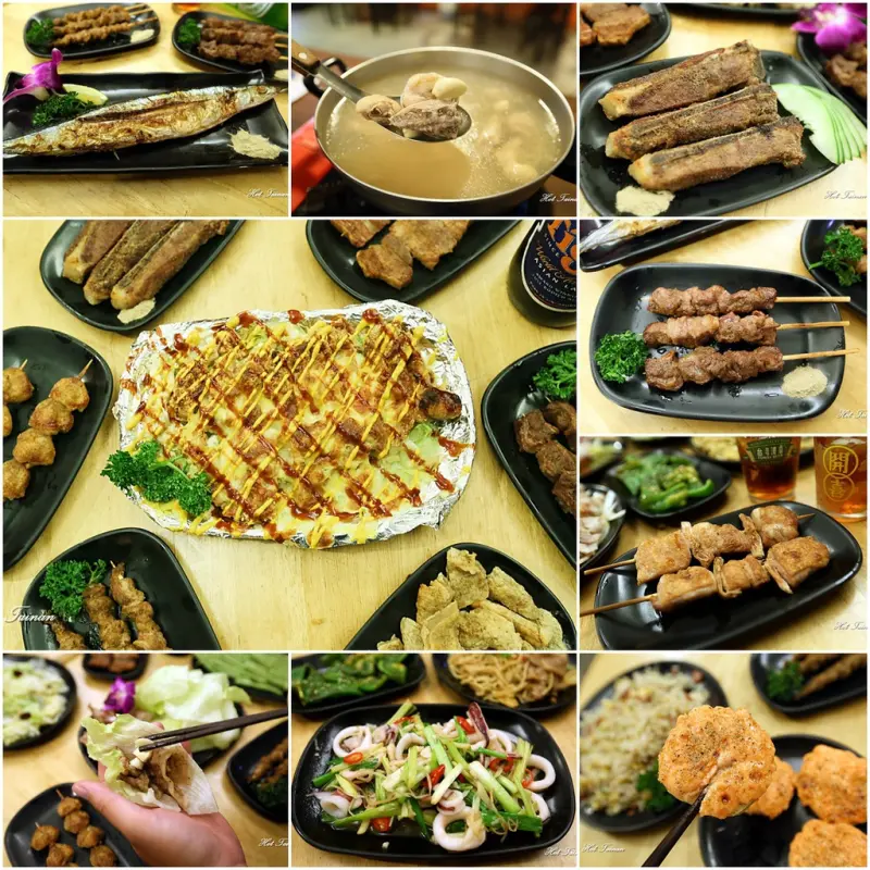 【台南北區】碳呼吸串燒專門：超平價串燒料理，高CP值的美味！吃到最原始食材的香氣與魅力~