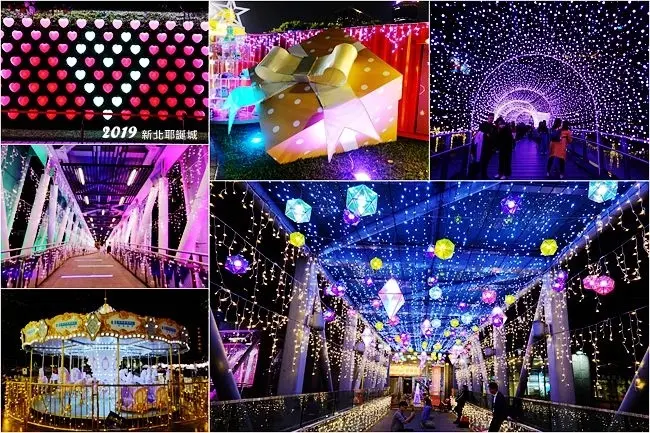 新北歡樂耶誕城 ▶ 2019新北市歡樂耶誕城 ▶ 2019新北市歡樂耶誕城時間、地點、交通、地圖、3大特色燈區介紹 板橋市民廣場、站前廣場、萬坪公園!