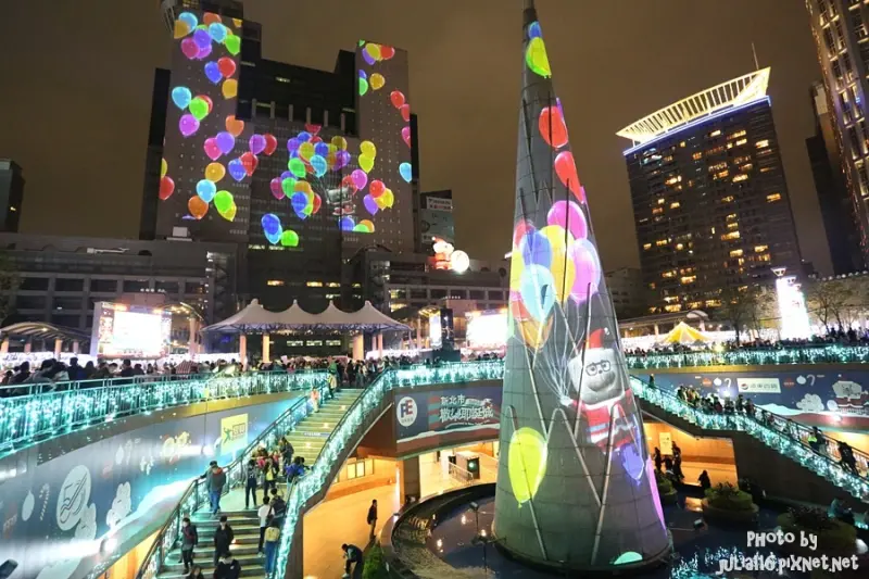 【2016新北歡樂耶誕城】板橋區。市府廣場主燈區域、妖怪手錶主題公園（含活動訊息、演唱會資訊、交通方式）