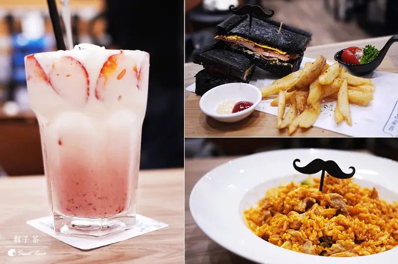 【食記．台北】Whos Tea 鬍子茶 / 台北復興南店 - 滿口的草莓果粒~幸福呦!  ღ草莓季．早午餐．捷運科技大樓站ღ