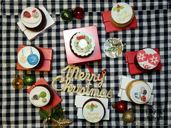 美食。甜點│ERova cakes工作室 聖誕節限定蛋糕 小蛋糕禮盒 手工杯子蛋糕 節日送禮/活動點心/伴手禮/婚禮蛋糕/派對甜點 ❤跟著Livia享受人生❤