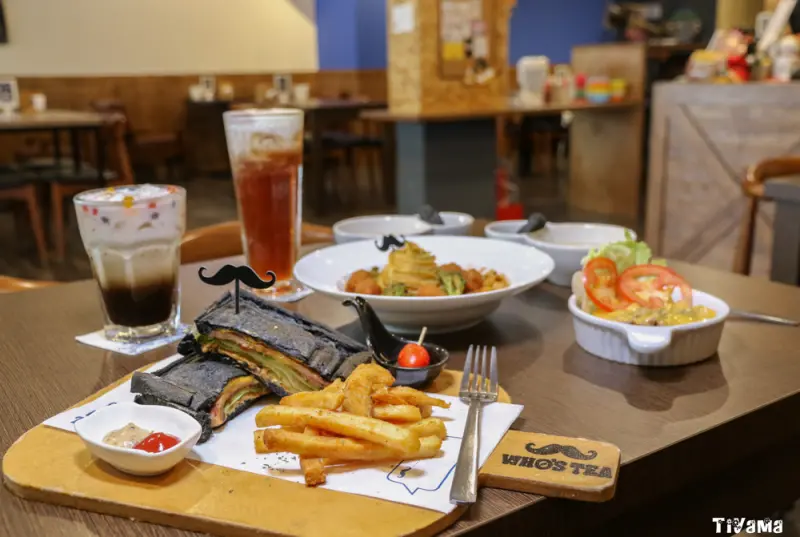 Whos Tea鬍子茶 台南府前店：蒐集世界各國口味的美食人氣連鎖餐廳 - 緹雅瑪 美食旅遊趣