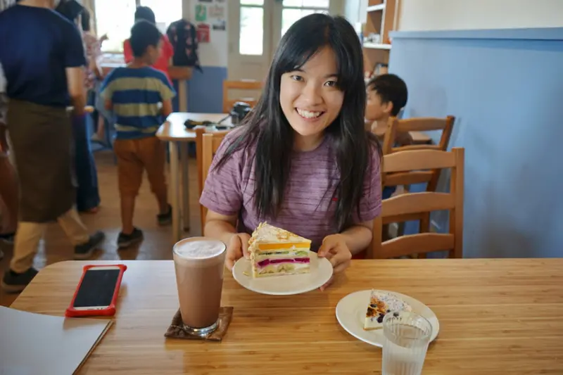 宜蘭｜Gather 食聚 水果千層蛋糕．宜蘭下午茶推薦! - 奇奇一起玩樂趣