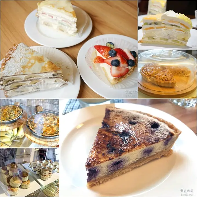 Gather食聚咖啡館.宜蘭壯圍下午茶▋台二線上難得一見咖啡館，類似日本HARBS甜點店的水果千層，甜點自製的哦