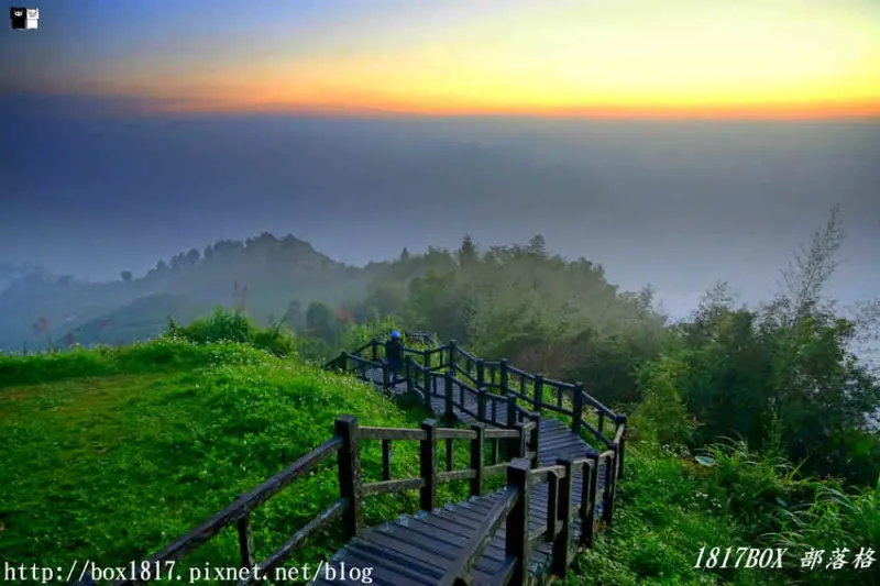 【嘉義。番路】阿里山二延平步道。茶園山景。黃昏＆星空版風景分享