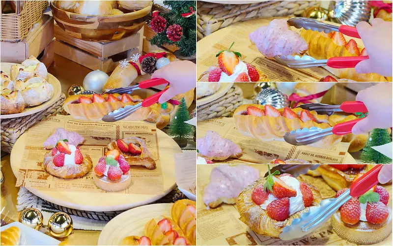 麵包時刻_台中麵包：網友推薦 草莓季甜點麵包搶手登場！鹽可頌/蜂蜜桂圓麵包/起司羅宋必吃！下午1點到3點85折！