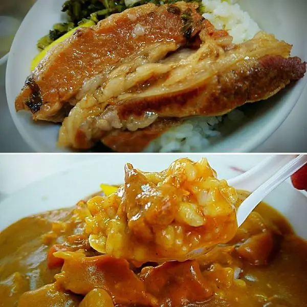 在地的庶民美食～上富小吃店。