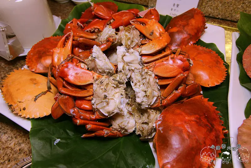 [台北吃到飽] 大倉久和大飯店:蟹膏之王吃到爽+生吃等級激甜天使紅蝦+現切牛肉＋起司鍋+超嫩大干貝+炸蝦＋避風塘炒蟹+哈根達斯+現打果汁(海鮮牛肉吃到爽！)吃到飽教戰手冊攻略路線