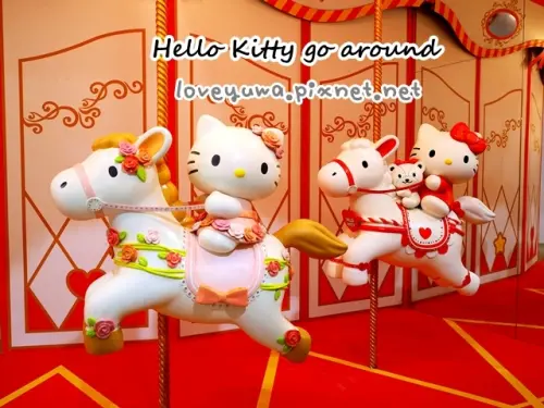 Hello Kitty Go Around!!歡樂嘉年華展覽心得 in 花博爭豔館