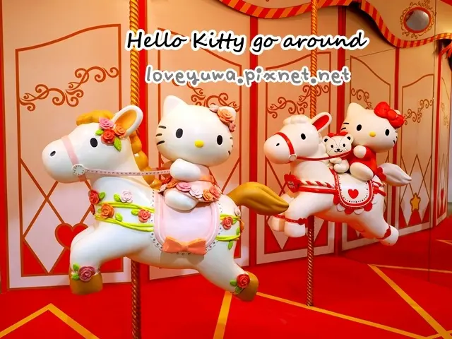 Hello Kitty Go Around!!歡樂嘉年華展覽心得 in 花博爭豔館