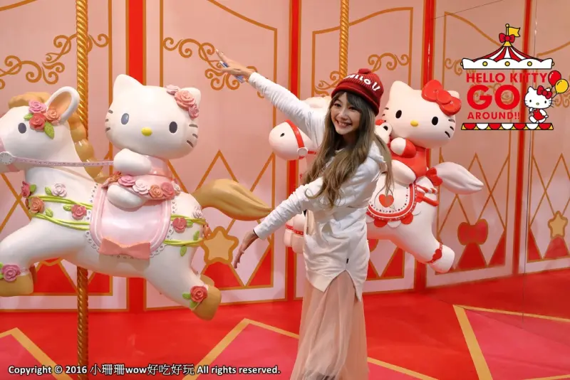 【展覽。台北】HELLO KITTY GO AROUND歡樂嘉年華～KITTY控注意了！！超華麗的三麗鷗盛會，今年絕不可錯過的超夢幻展覽‎！！（展場全攻略，文末抽獎贈票）