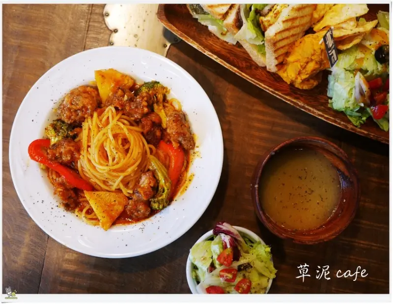 ◊ 客家鹹豬肉與阿華田如何迸出新滋味？！就算再訪～餐點還是讓人驚豔 ➩ 草泥 cafe 台北美食 台北下午茶 樂業街美食