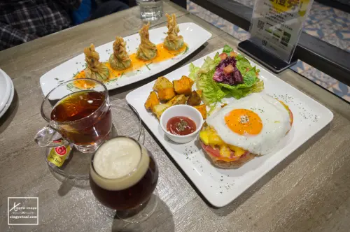 台北│市府餐酒館【URBN underground】蔬食無肉特色料理，精釀啤酒很出色(台北信義新光三越A11館-B2)