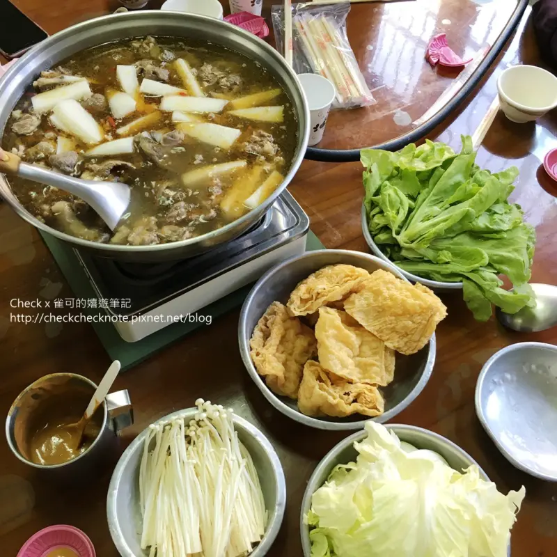 ▌彰化，溪州 ▌阿每土羊肉，藥膳溫補羊肉爐，巷子內才知道的冬令進補對策。