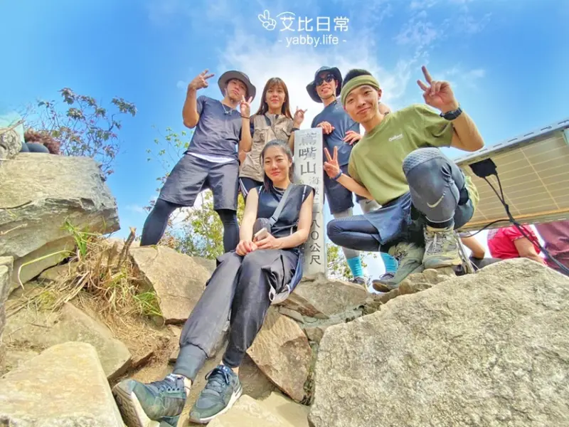 台中和平｜鳶嘴山-驚險刺激,左跪右爬的攀上中部最美的中級山脈！