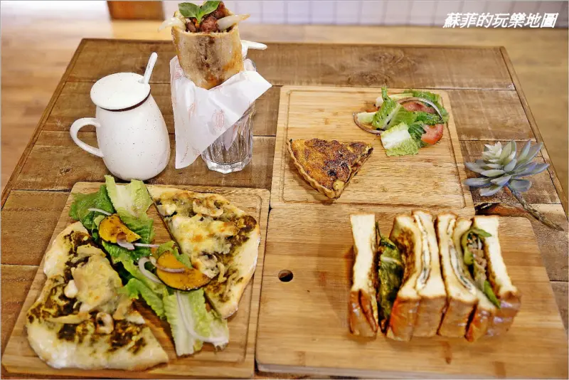《捷運民權西路站早午餐》城市小野餐~  鹹派、比薩、三明治、火炬布給  用心堅持手作食物 一份讓妳(你)我吃的安心、放心的早午餐