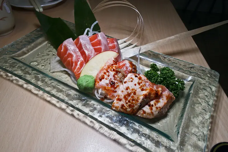 台北 文山 加賀日式料理.烤壽司蠻特別的