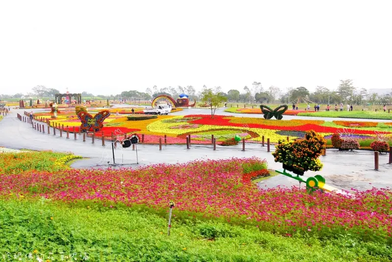【台中-后里區】2016臺中國際花毯節「花現新樂園」12/24～2017/1/8