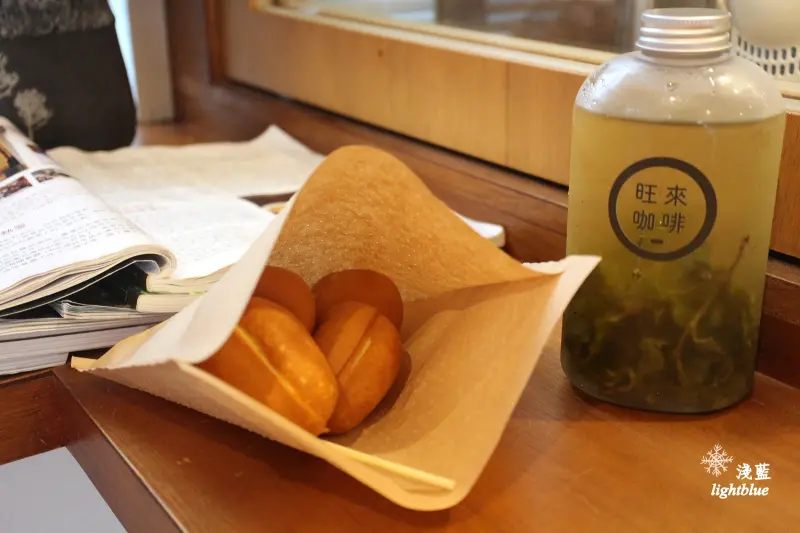 [ 小巨蛋站美食 ] 淺藍 × 旺來咖啡 wonlai coffee～咖啡店吃古早味雞蛋糕