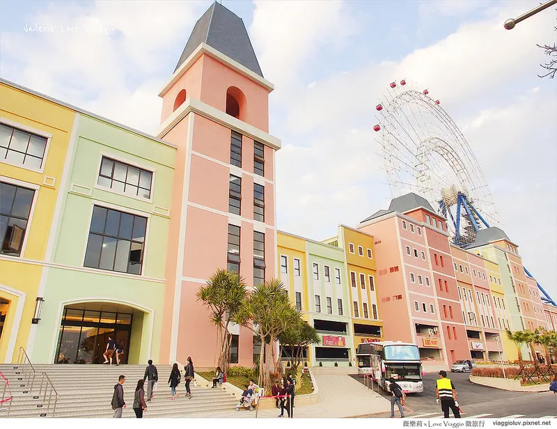 【台中 Taichung】麗寶OUTLET MALL 結合購物與遊樂 義大利小鎮風的中台灣購物中心