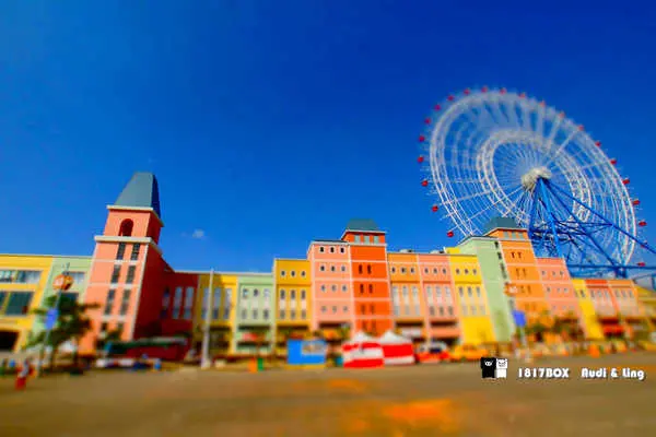 【台中。后里】麗寶OUTLET MALL。Portofino義大利度假小鎮外觀建築。全台最大摩天輪天空之夢。文末附麗寶outlet消費滿額抽豪禮資訊