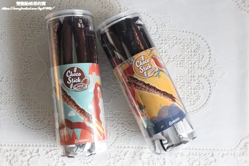 [宅配零食]韓國原裝進口MISEKI 啾可巧拿棒 - 原味/花生口味巧克力棒