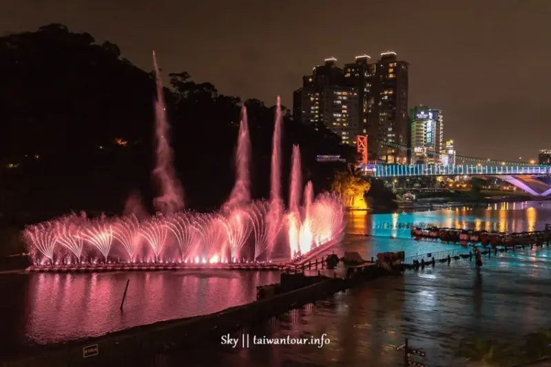 【2019碧潭水舞】3/8起.連續54天.IG夢幻打卡景點 | 跟著領隊sky玩。一日遊.美食.親子景點