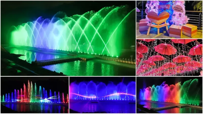 ｜新北。新店｜2020碧潭水舞光影秀－光雕雷射動畫水舞超精彩！ - 好景點