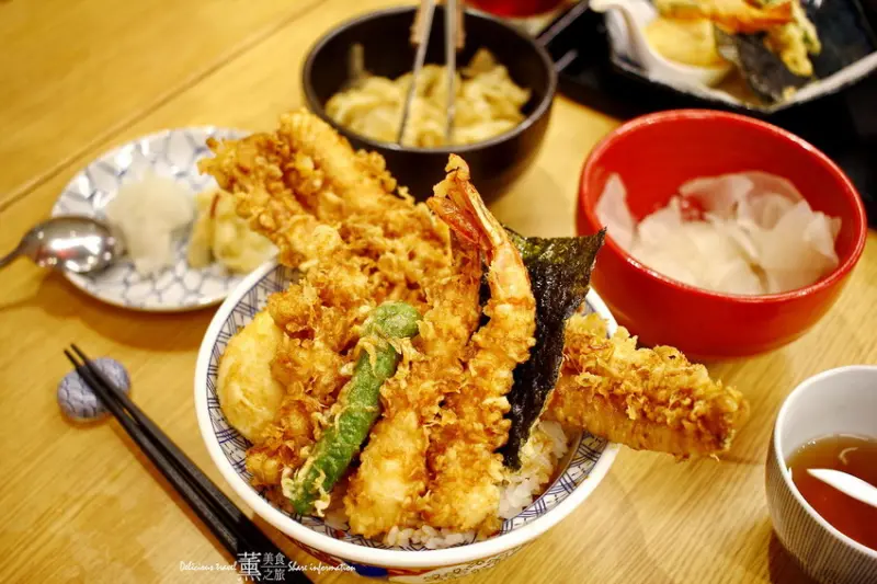 台中天婦羅丼飯：日本第一天丼-金子半之助"新光三越中港店"五週年全新獨家菜單