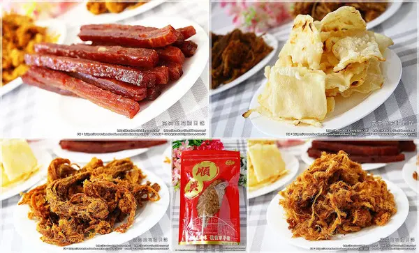 【宅配】順興號肉脯店。順興號禮盒（辣味豬肉條、蜜汁厚切Q條肉乾、特製肉脯、碳烤飛卷片）《團購 年節禮盒》        
      