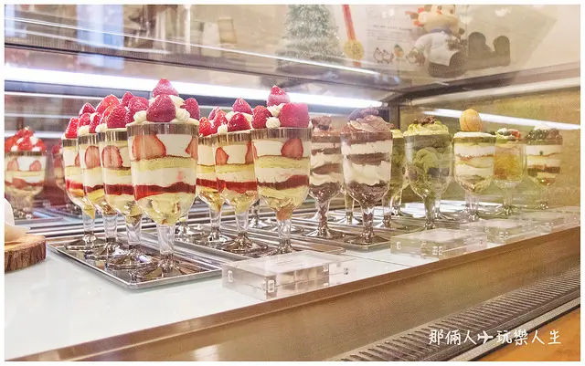 【台中市-甜點】窩巷Hidden Lane巷弄裡的甜點店 抹茶控的你絕不能錯過的好滋味-抹茶流沙千層/創新的酒杯甜點/喵燒乳酪塔