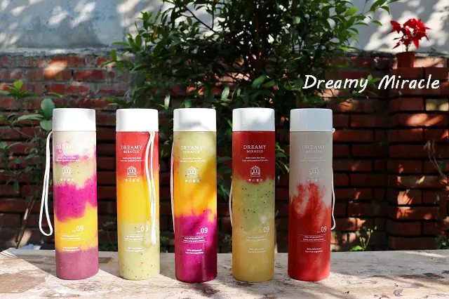 【台南美食】夢幻蜜拉 Dreamy Miracle-水果冰棒．漸層果汁．安平甜點下午茶推薦