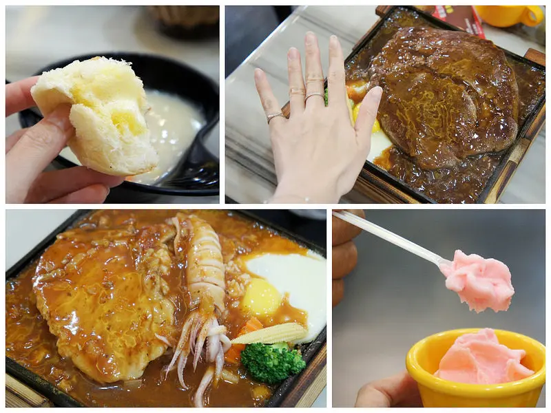 【台南善化】747 巨無霸炙燒牛排餐廳│比臉還大的牛排