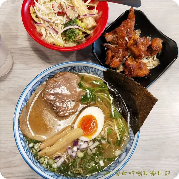 [中壢火車站美食]麵屋虎山/中壢也有道地的日式拉麵/99元超值限量/加湯加麵不加價