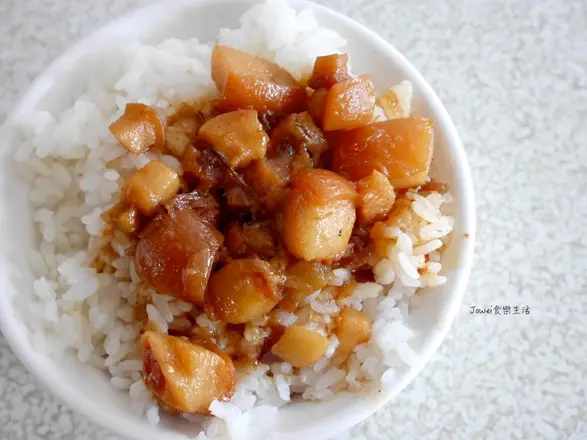 台南 -- 阿牛牛肉湯  牛肉湯配滷肉飯就是台南招牌早餐!