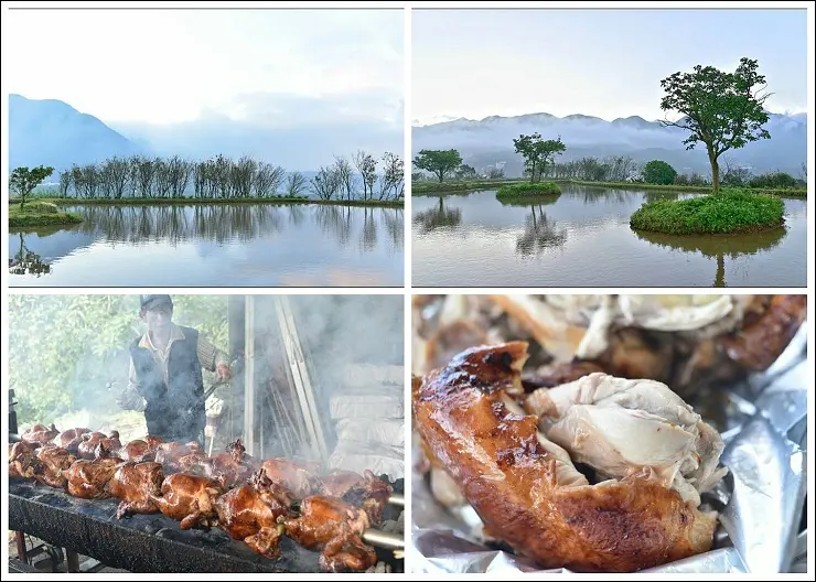 《淡水排隊美食熱門新景點》超難搶的淡水隱藏版民宅王家炭烤鋼管雞Ｘ打卡新秘境的進階版新水中央！