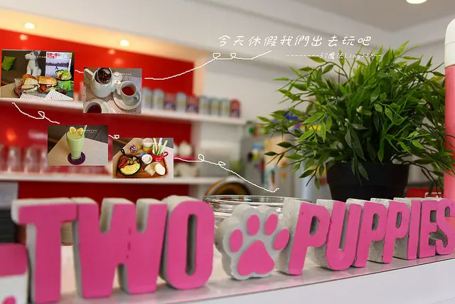 [台中♥西區]有想要尋找寵物餐廳嗎?來這就對了。"Two Puppies寵物友善餐廳"。