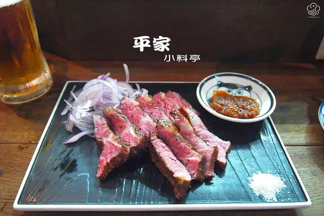 榮星花園聚會美食-平家小料亭串燒居酒屋 舒肥牛肉必點超銷魂/中山國中站