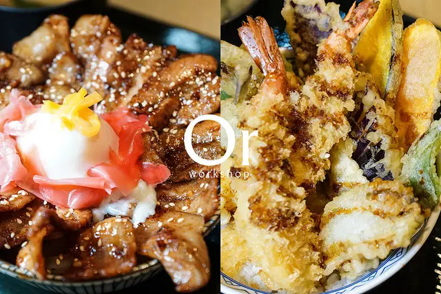 [台北車站|食記]北車平價燒肉飯，天婦羅蓋飯，人氣豬五花燒丼必點，油亮光澤焦糖般色澤-佐藤先生夏威夷日式炸丼