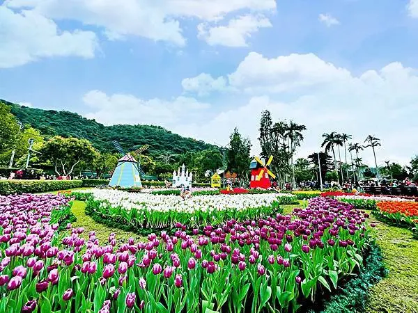 ||玩。台北|| 士林官邸鬱金香展 免費一秒到荷蘭賞鬱金香